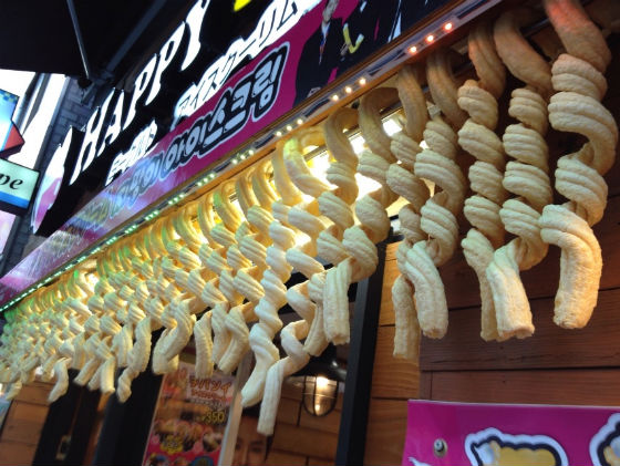 韓国で人気のステッキアイス
